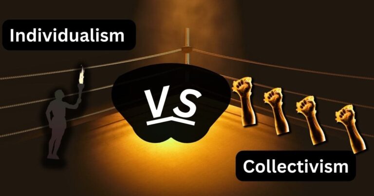 Photo of Boxing Ring representing individualism vs collectivism